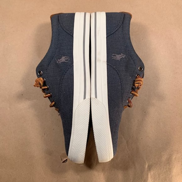 Polo Ralph Lauren Vaughan Chambray/Suede Sneakers - Picture 5 of 7